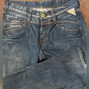 Replay men’s bootcut jeans - style #MV973 - size 34x34 - denim
